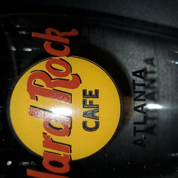 Hard Rock Cafe ATLANTA Logo Pint Glass - Picture 2 of 3